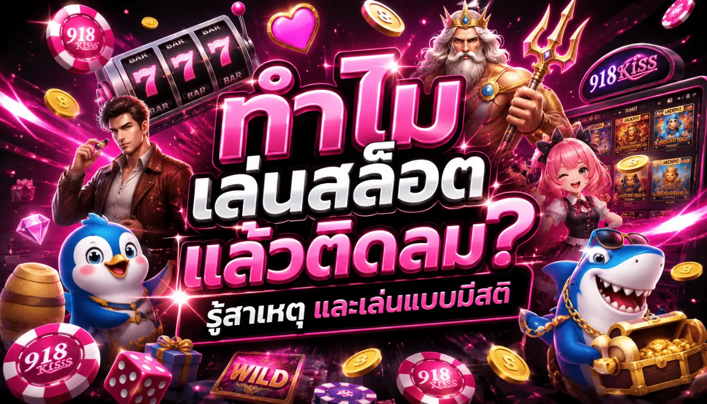 ทำไมเล่นสล็อตแล้วติดลม