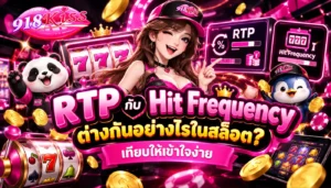 เว็บสล็อตใหม่ล่าสุด แจก 3 โหมดการหมุน ที่มือใหม่ควรรู้ 5 RTP กับ Hit Frequency